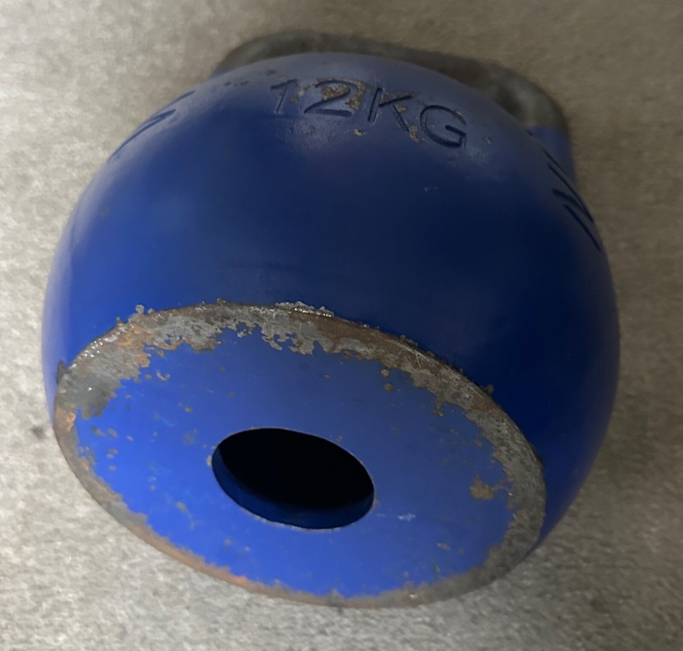 12kg Wolverson kettlebell competion style Blue hollow core Best on