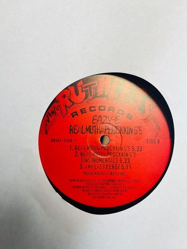 Eazy-E Feat. Gangsta Dresta And BG. Knocc Out / Real Muthaphuckkin G's 12" Vinyl - Picture 12 of 12