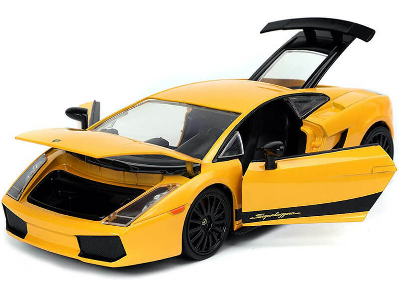 LAMBORGHINI GALLARDO SUPERLEGGERA FAST & FURIOS MOVIE YELLOW