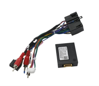 Car Audio 16PIN Power Calbe Adapter With Canbus Box For Fiat Doblo 500L Bravo