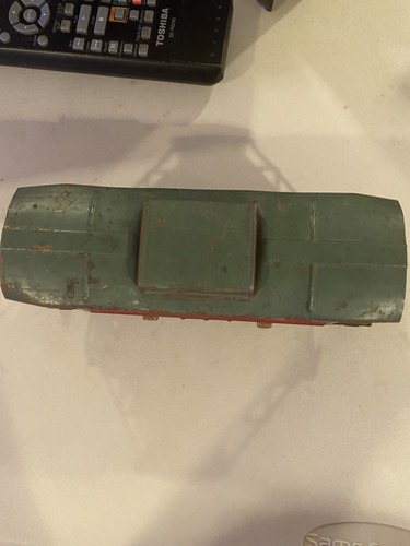 Vintage Tinplate Lionel Prewar O Gauge 807 Red Caboose 1920s Rare Factory Error - Picture 2 of 7