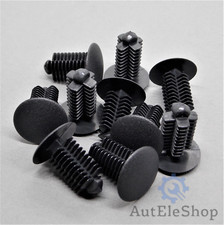 20x Carena Clip Fissaggio Clip Supporto Pannello 10mm Universale 