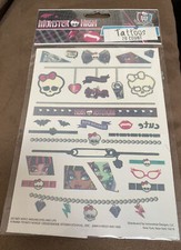 MONSTER HIGH TATTOOS TEMPORARY 28 SUPER FUN CUTE
