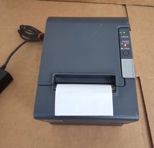 Epson TM-T881V, Model M129H POS Thermal Printer,+ PS180 AC Adapter Model M159