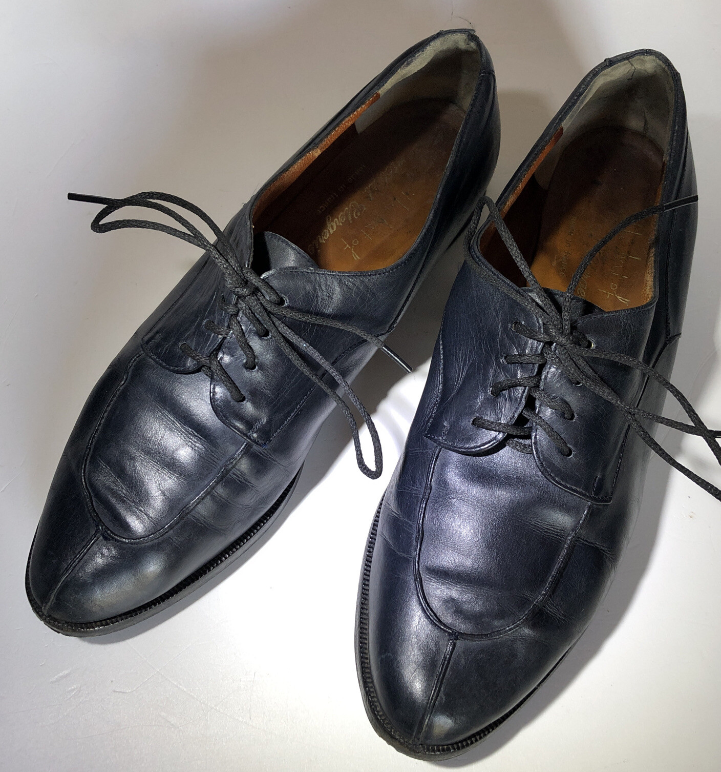Vintage Robert Clergerie Womans Navy 