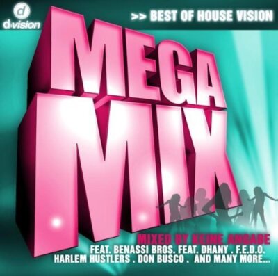 Megamix-Best of House Vision (2005, by Isy B., #zyx55434-2) Benassi Bros... [CD]