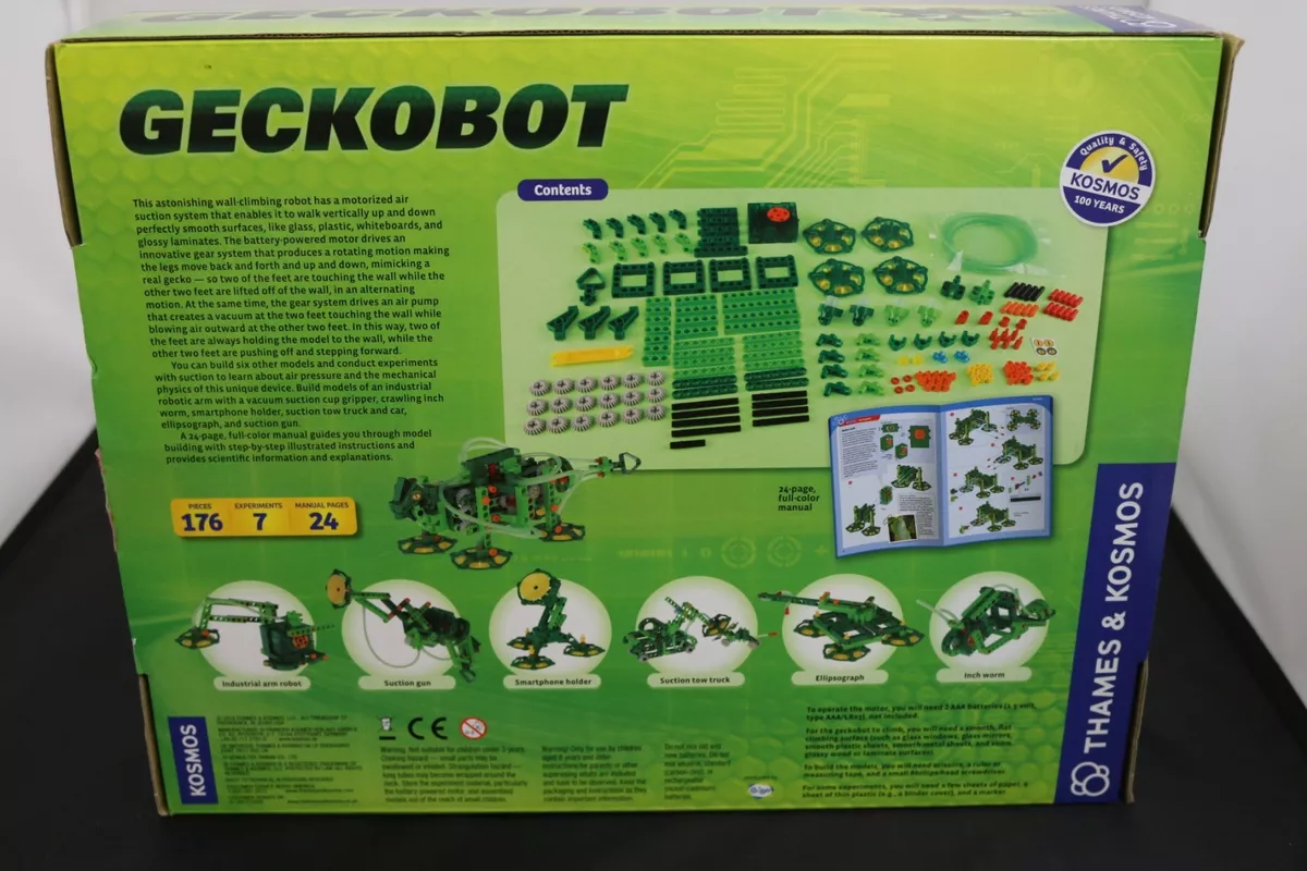 NEW THAMES KOSMOS GECKOBOT WALL CLIMBING ROBOT | eBay