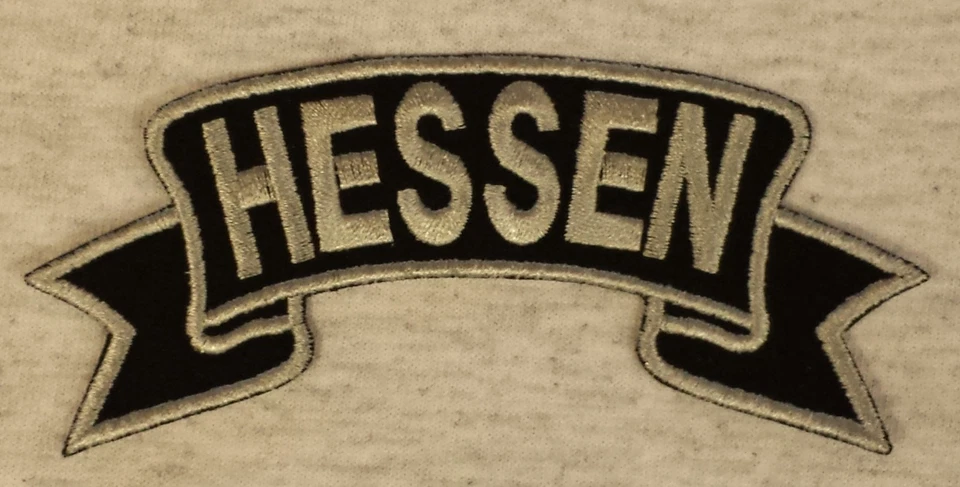 PABA Patch Aufnäher #80 HESSEN, Biker Aufnäher Route 66 Motorrad Custombike