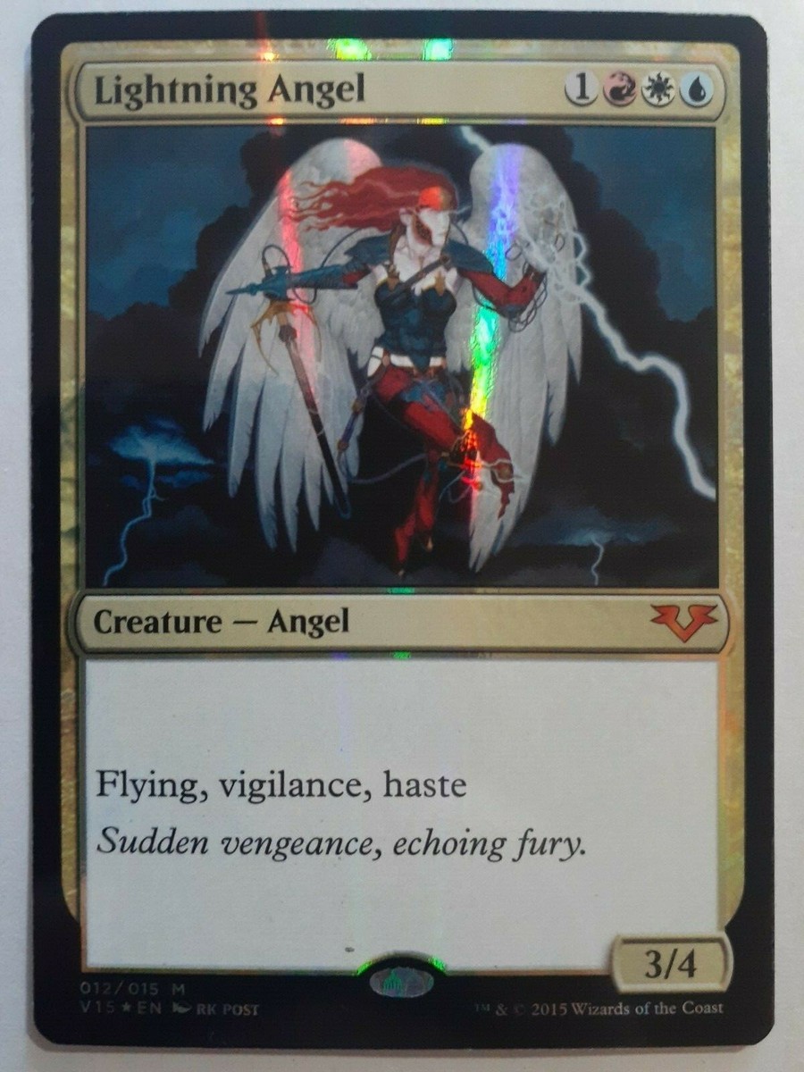 MTG Bling - Foil FTV - Lightning Angel - From the Vault