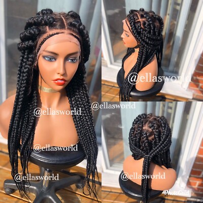 braided wigs(chunky Box Braids)
