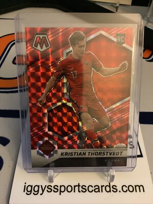 Kristian Thorstvedt RC MOSAIC RED PRIZM 2021-22 Fifa Road To World Cup Norway