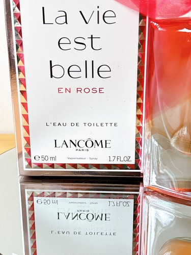 Lancôme La Vie EST Belle EN ROSE edt 50ml NEW with Box - Picture 3 of 3