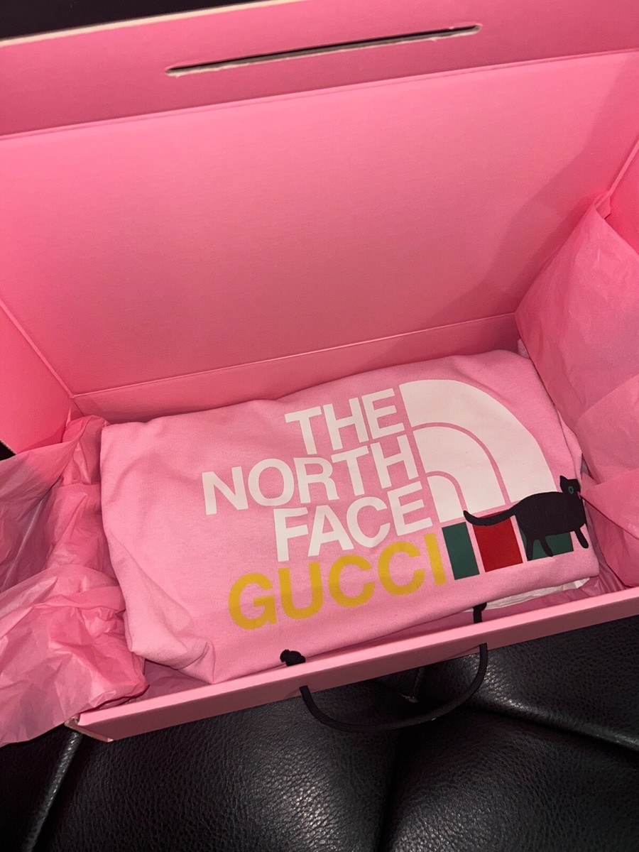 Gucci x The North Face Oversized Pink | eBay