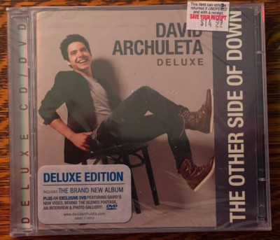 *SEALED~2CD~DAVID ARCHULETA~2010~OTHER SIDE OF DOWN~DELUXE EDITION~NEW OLD STOCK