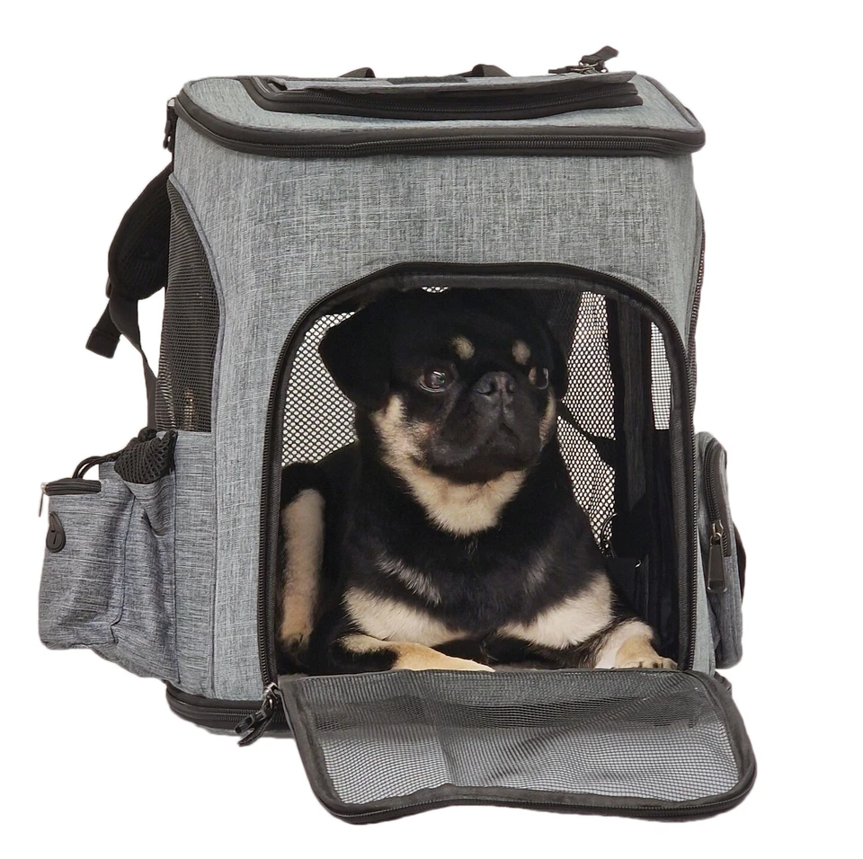 Hunderucksack Katzenrucksack Kleintierrucksack Rucksack Transporttasche Katzen - Bild 3 von 4