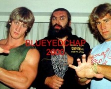 KERRY & KEVIN VON ERICH & BRUISER BRODY WRESTLER 8 X 10 WRESTLING PHOTO NWA WCCW
