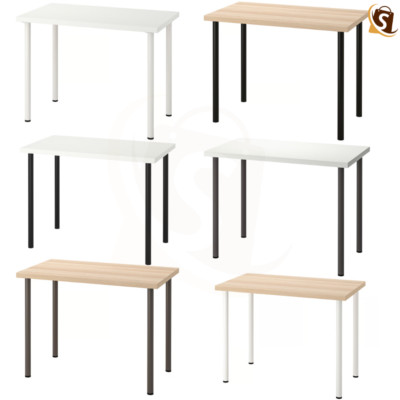 IKEA LINNMON / ADILS Tischplatte & Beine für Home Office Arbeit Leichttisch