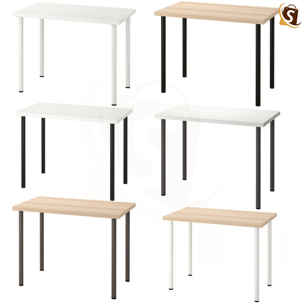 IKEA LINNMON / ADILS Mesa y Patas para Hogar Oficina Trabajo Mesa Ligera