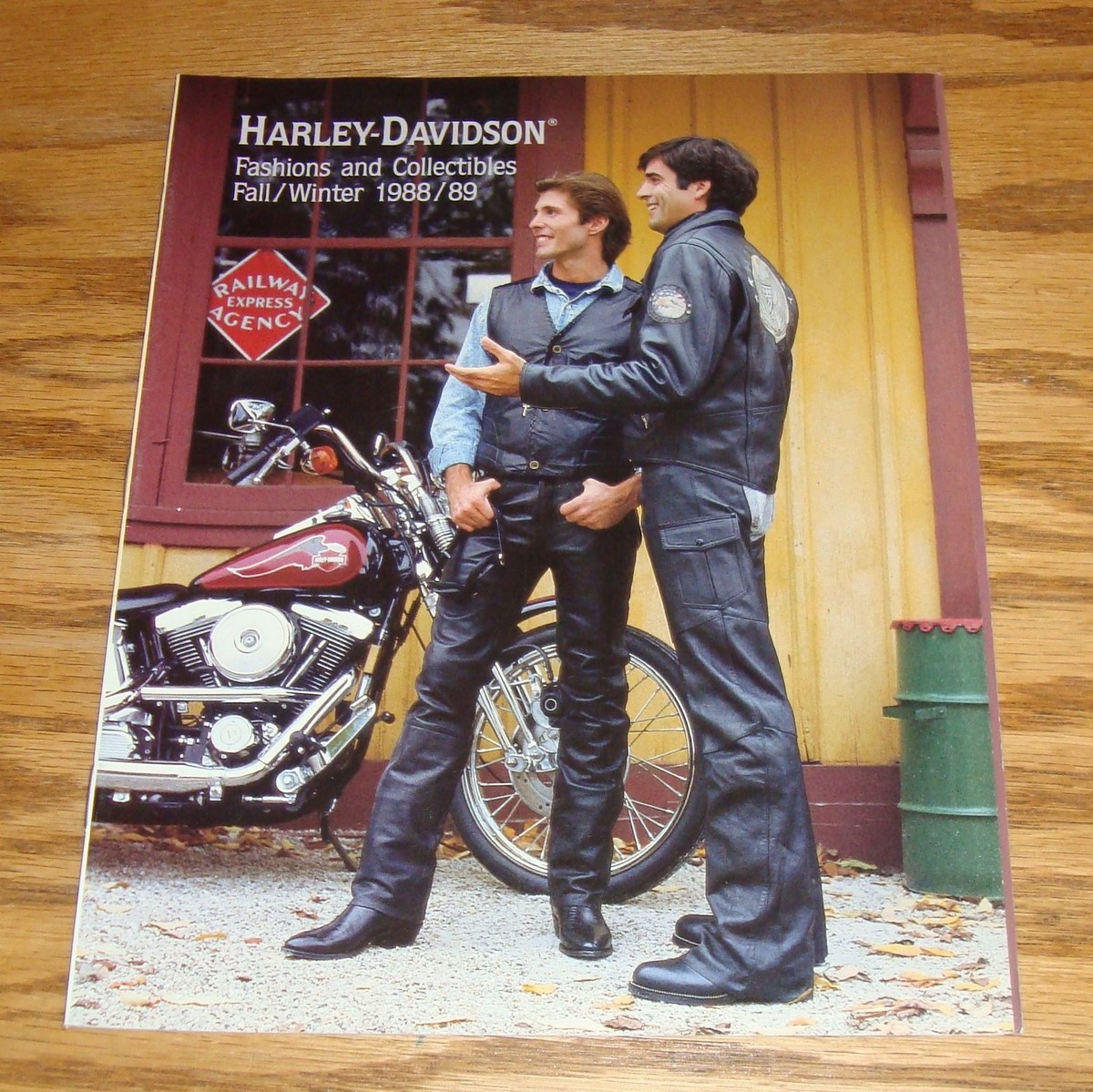 Original 1988 1989 Harley Davidson Motorcycle Fashions Collectibles  Brochure