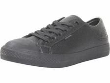 Levis Women's Stan-Buck-Tumbled-UL Sneakers Low Top Black Mono Chrome