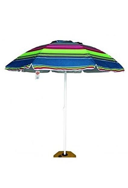 Ombrellone Mare Piscina in Poliestere Formentera 8 Stecche 200 cm