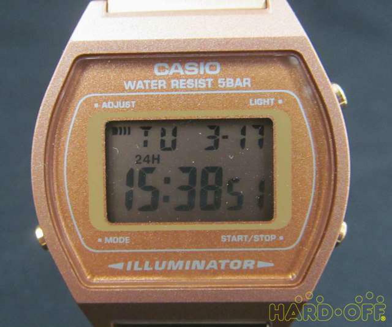 Casio Illuminator B640W Bronze Beam Collaboration Gold Ladies Digital Watch  for sale online | eBay