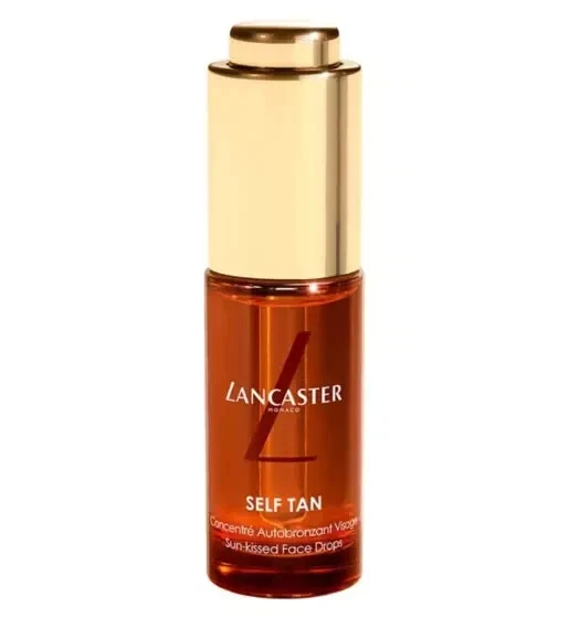 Lancaster Self Tan Face Drops 15ml - Natural Bronzing Formula - New & Sealed