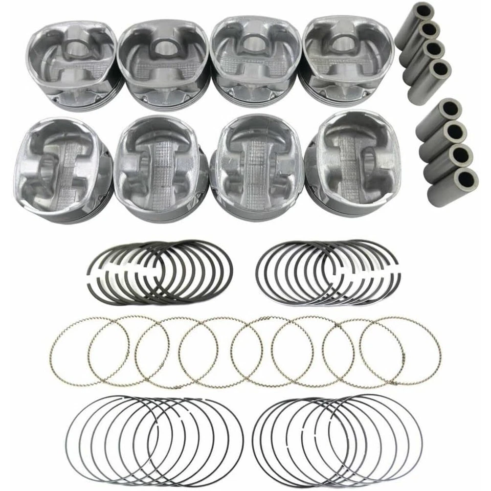 Pistons Set for Chrysler 300 Dodge Ram Charger Durango Jeep 1500 09-16 5.7L HEMI Foto 3 de 4