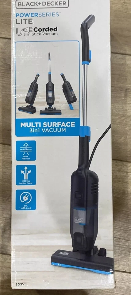 Black+Decker BDSV1BLK 3-in-1 Corded Stick Vacuum - Image 4 of 4