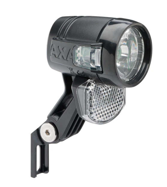Bicycle Front Dynamo Light AXA Blueline 30 Lux Steady Auto Switch Bike Cycle