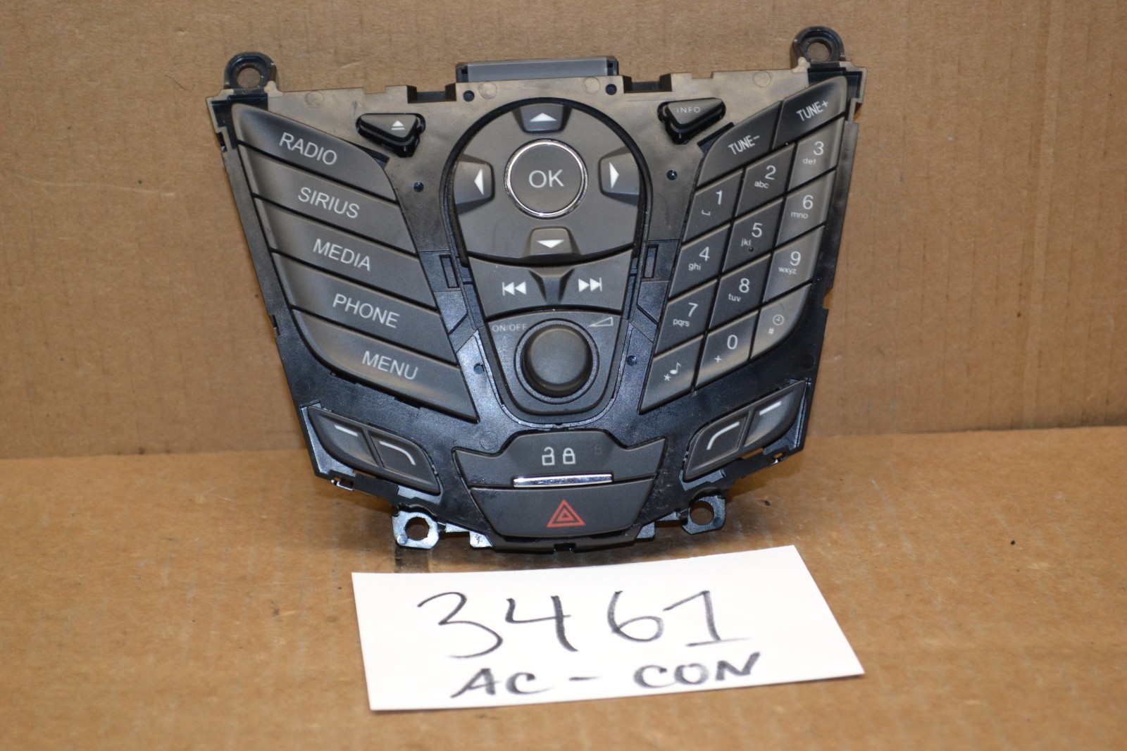 2012 2013 2014 Ford Focus Phone Audio Media Control Used Stock #3461-AC 