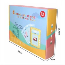 Early Educational Kids Writing/Drawing Tablet with Talking Flash Card Learning M