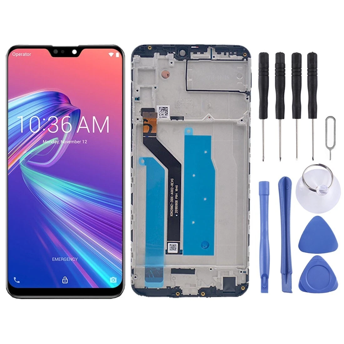 OEM LCD Screen for Asus Zenfone Max Pro (M2) ZB631KL Digitizer w/ Frame