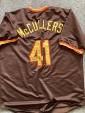 Padres Lance McCullers signed jersey W/COA