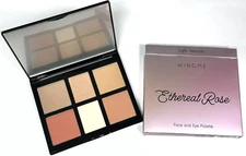 New WINGME Ethereal Rose Eye & Face Palette Light-Medium