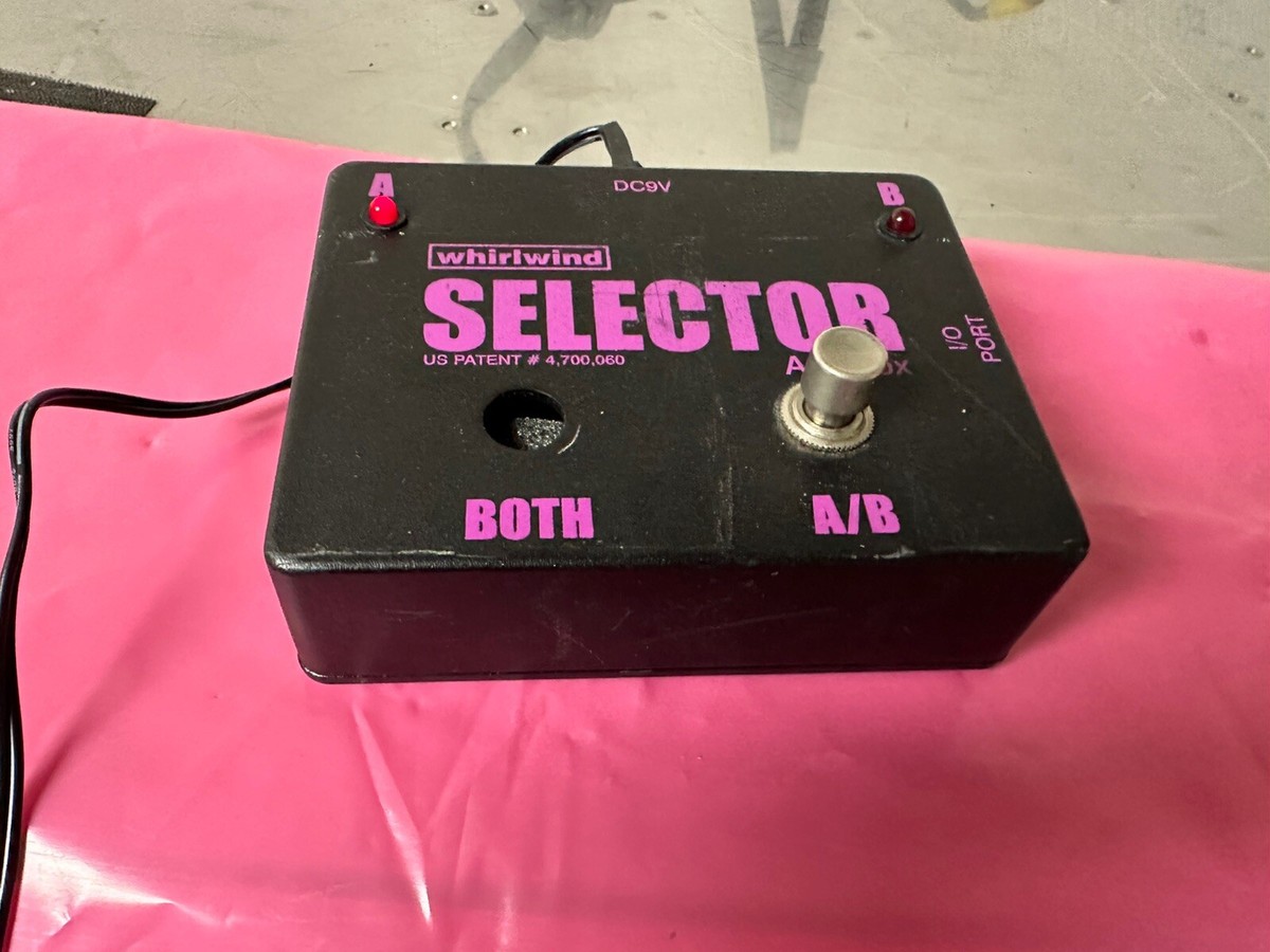 Whirlwind Selector Active A/B Switch Box Guitar Amp switcher