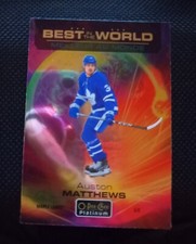 Auston Matthews Toronto Maple Leafs OPC Platinum 2020-2021 Best In The World 