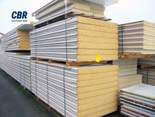 2. Wahl Sandwichplatten Sandwichpaneele Sandwichwand | z.B. 80mm SONDERPOSTEN