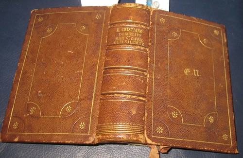 1840 Il Cristiano, Gerusalemme, MANOSCRITTO SANTA ELENA, MEDAGLIA, INCISIONI. - Foto 2 di 12