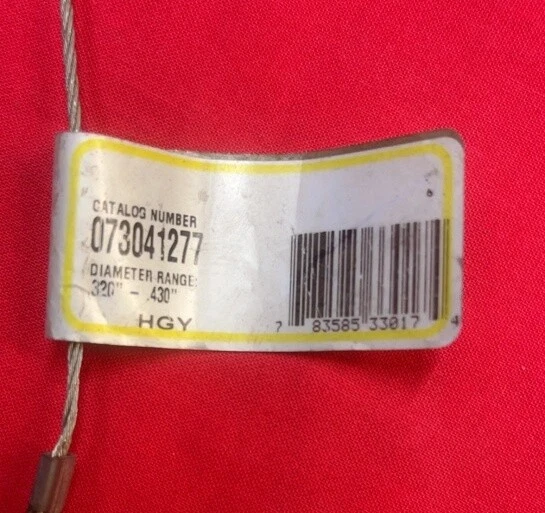 DISPOSITIVO DE CABLEADO HUBBELL, 073041277, RANGO DE DIÁMETRO 0.32"-0.43", 45 LBS, ACERO Foto 3 de 4