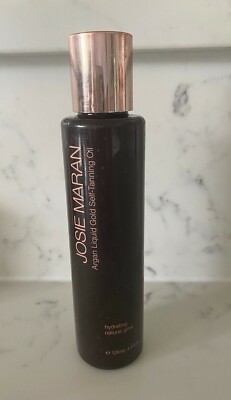 JOSIE MARAN ARGAN GOLD SELF-TANNING OIL TAHITIAN VANILLA  4.3 oz  NWOB