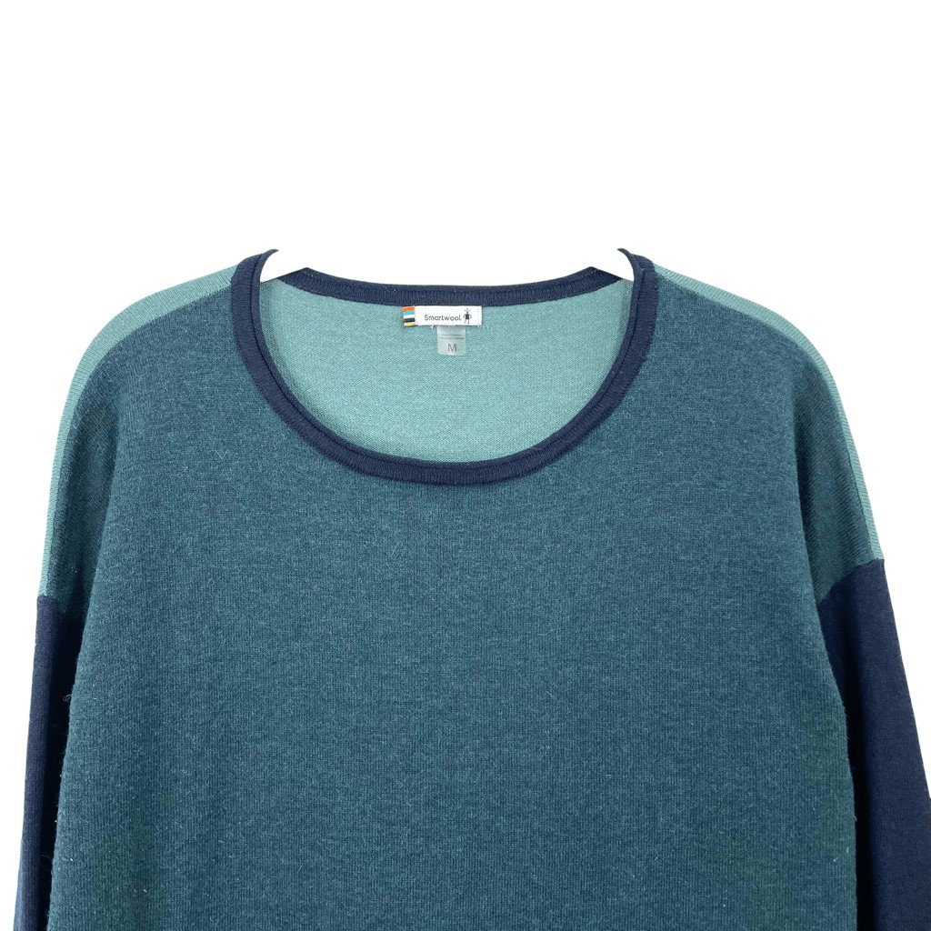 Smartwool Shadow Pine Colorblock Crew Sweater Siz… - image 2