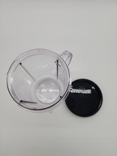 Lot Of 3 OEM Magic Bullet Blender 12 oz Cups With Caps, Comfort Lip, To Go Lid