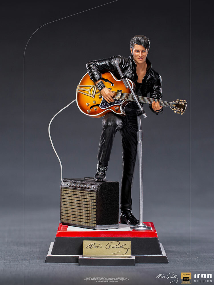 1/10 Elvis Presley Comeback Deluxe Statue Iron Studios 908447