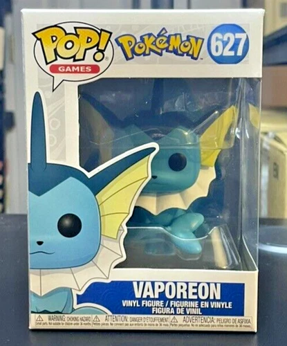 Funko Pop Pokemon Vaporeon #627 Vinyl Figure – Eeveelution