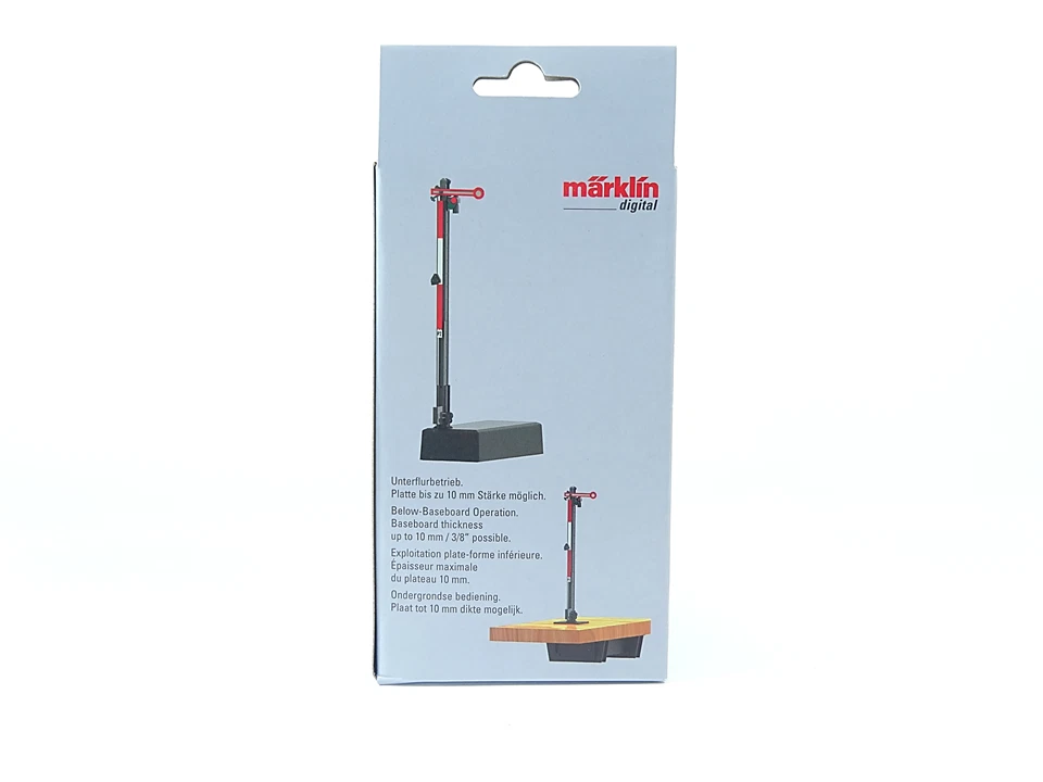 Modellbahn Signal Hauptsignal m. Schmalmast, mfx, DCC, Märklin H0 70393 neu, OVP - Bild 2 von 2