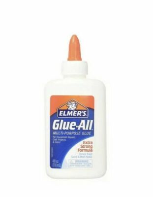 Elmers Glue All Multi Purpose Extra Strong Formula 4oz   (Pack of 3) 