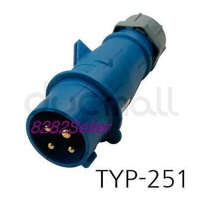 MENNEKES TYP 251 Part no.251 [IP44 230V 16A 4P ]  Screw terminals single bod