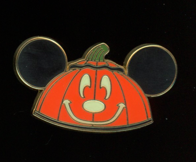 2008 Disney Parks Pumpkin Ear Hat Mickey Disney Pin 55580 | eBay