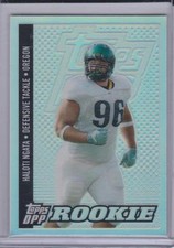 HALOTI NGATA 2006 TOPPS DPP CHROME REFRACTOR RC #150